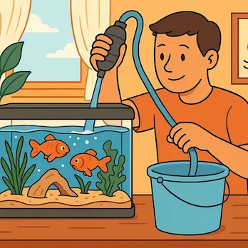 Wasserwechsel Aquarium Tricks - so gehts richtig